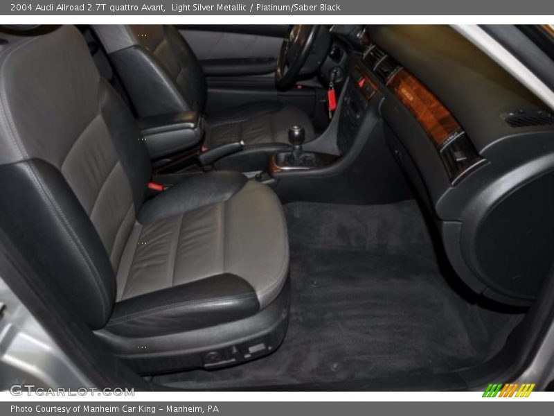 Light Silver Metallic / Platinum/Saber Black 2004 Audi Allroad 2.7T quattro Avant