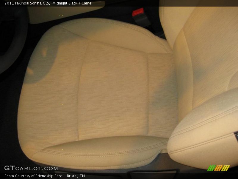 Midnight Black / Camel 2011 Hyundai Sonata GLS