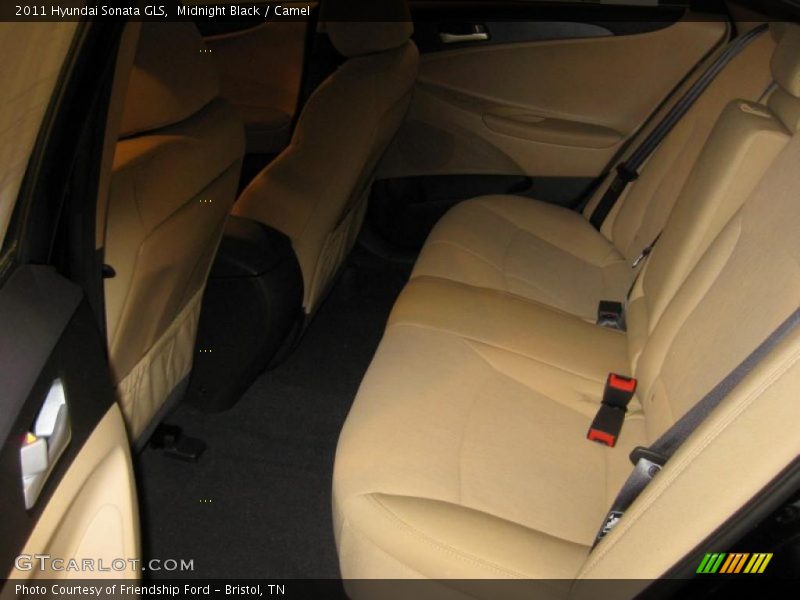 Midnight Black / Camel 2011 Hyundai Sonata GLS