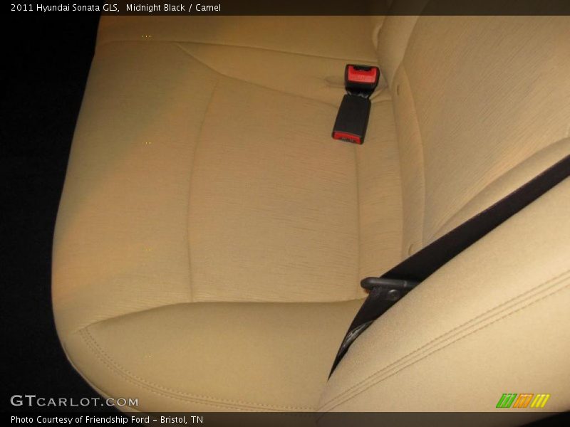 Midnight Black / Camel 2011 Hyundai Sonata GLS