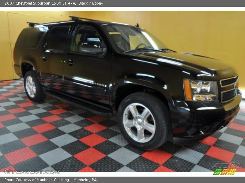 Black / Ebony 2007 Chevrolet Suburban 1500 LT 4x4