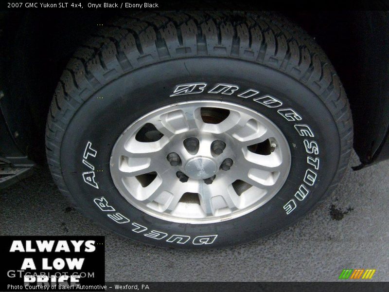 Onyx Black / Ebony Black 2007 GMC Yukon SLT 4x4