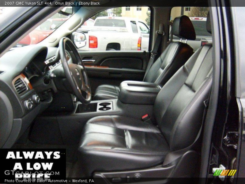 Onyx Black / Ebony Black 2007 GMC Yukon SLT 4x4