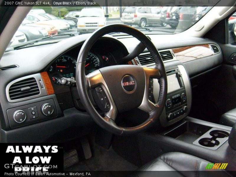 Onyx Black / Ebony Black 2007 GMC Yukon SLT 4x4