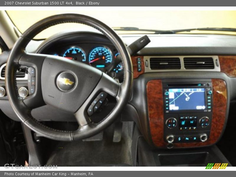 Black / Ebony 2007 Chevrolet Suburban 1500 LT 4x4