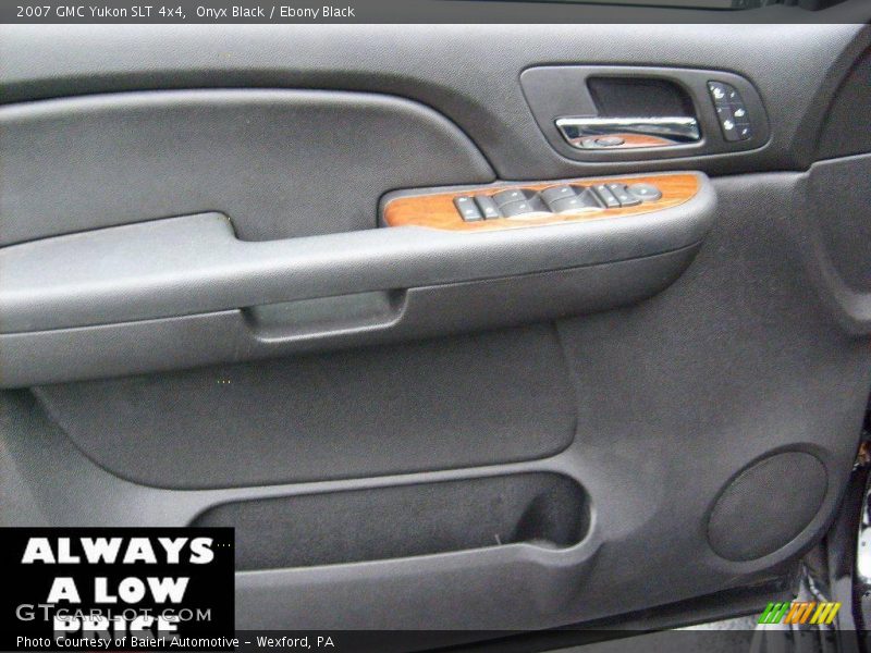 Onyx Black / Ebony Black 2007 GMC Yukon SLT 4x4