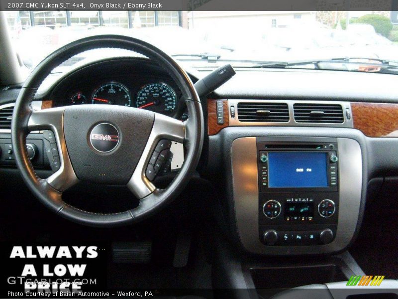 Onyx Black / Ebony Black 2007 GMC Yukon SLT 4x4