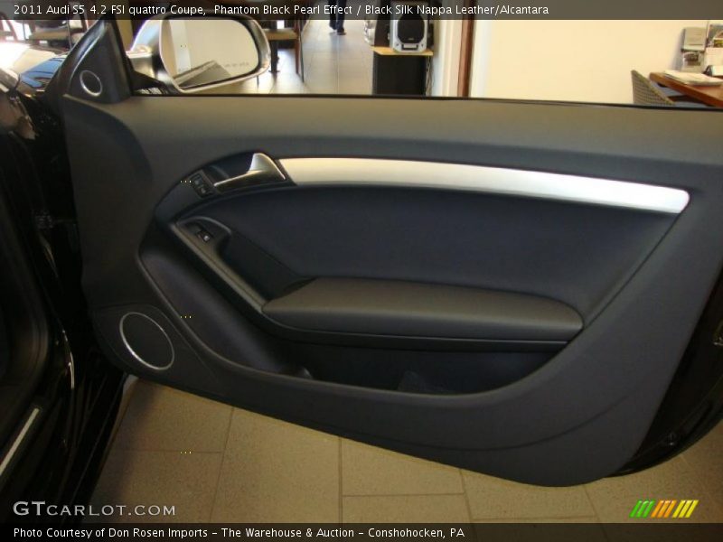 Phantom Black Pearl Effect / Black Silk Nappa Leather/Alcantara 2011 Audi S5 4.2 FSI quattro Coupe