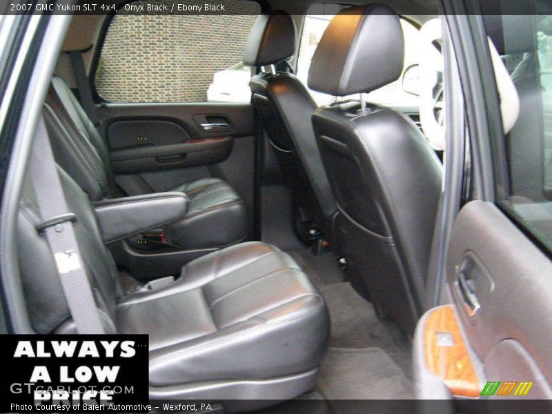 Onyx Black / Ebony Black 2007 GMC Yukon SLT 4x4