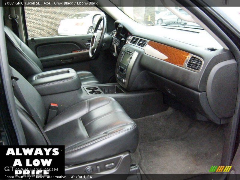 Onyx Black / Ebony Black 2007 GMC Yukon SLT 4x4