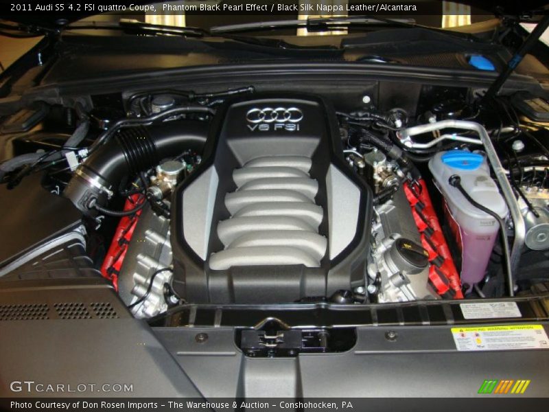  2011 S5 4.2 FSI quattro Coupe Engine - 4.2 Liter FSI DOHC 32-Valve VVT V8