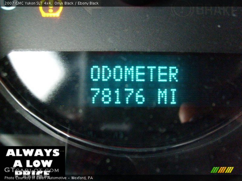 Onyx Black / Ebony Black 2007 GMC Yukon SLT 4x4