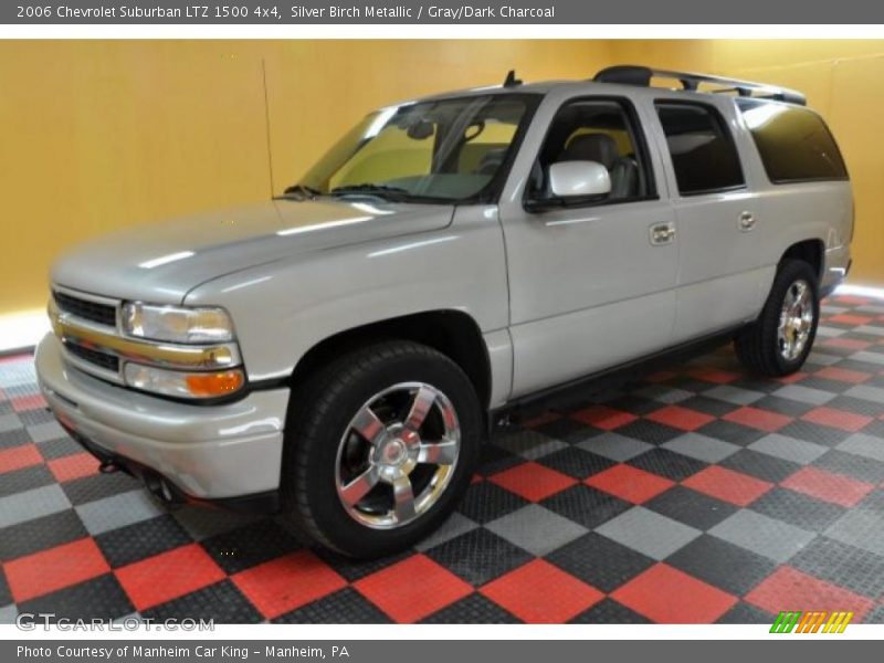 Silver Birch Metallic / Gray/Dark Charcoal 2006 Chevrolet Suburban LTZ 1500 4x4