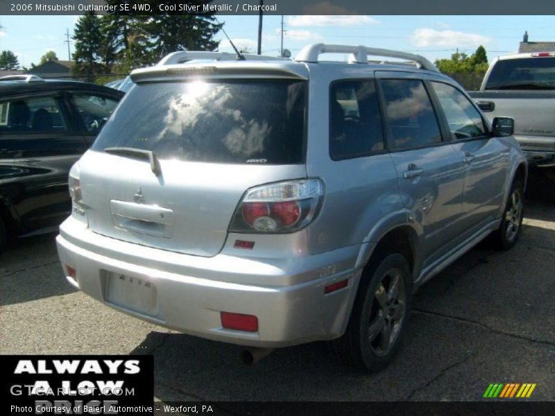 Cool Silver Metallic / Charcoal 2006 Mitsubishi Outlander SE 4WD