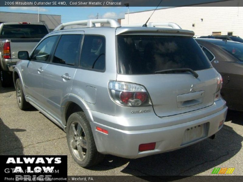 Cool Silver Metallic / Charcoal 2006 Mitsubishi Outlander SE 4WD