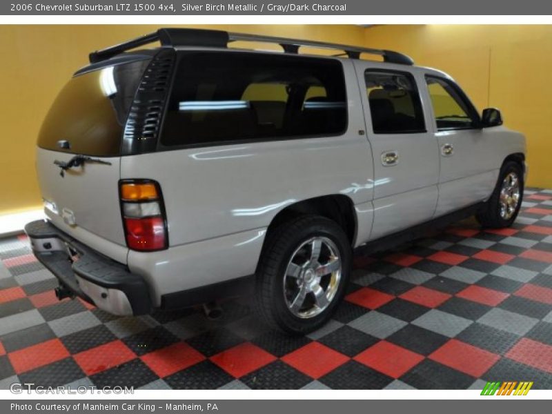 Silver Birch Metallic / Gray/Dark Charcoal 2006 Chevrolet Suburban LTZ 1500 4x4