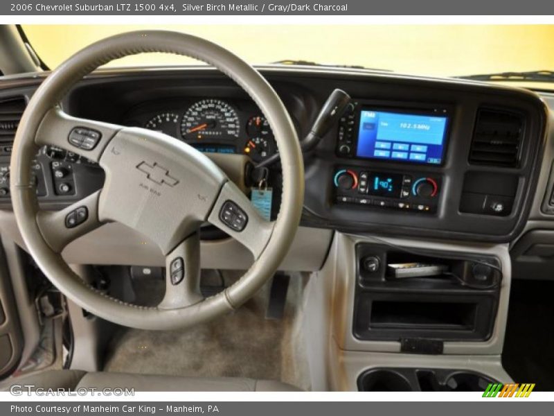 Silver Birch Metallic / Gray/Dark Charcoal 2006 Chevrolet Suburban LTZ 1500 4x4