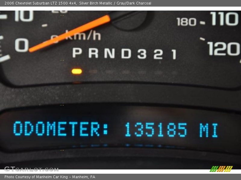 Silver Birch Metallic / Gray/Dark Charcoal 2006 Chevrolet Suburban LTZ 1500 4x4