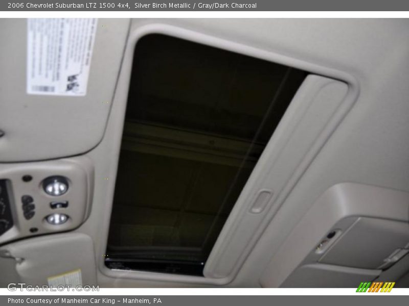 Silver Birch Metallic / Gray/Dark Charcoal 2006 Chevrolet Suburban LTZ 1500 4x4