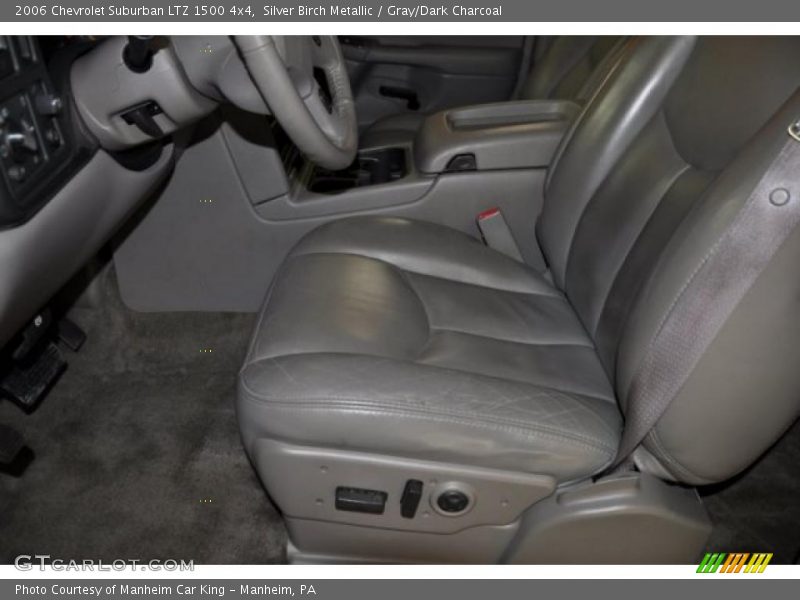 Silver Birch Metallic / Gray/Dark Charcoal 2006 Chevrolet Suburban LTZ 1500 4x4