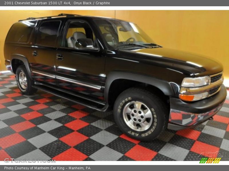 Onyx Black / Graphite 2001 Chevrolet Suburban 1500 LT 4x4