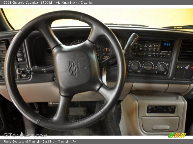 Onyx Black / Graphite 2001 Chevrolet Suburban 1500 LT 4x4