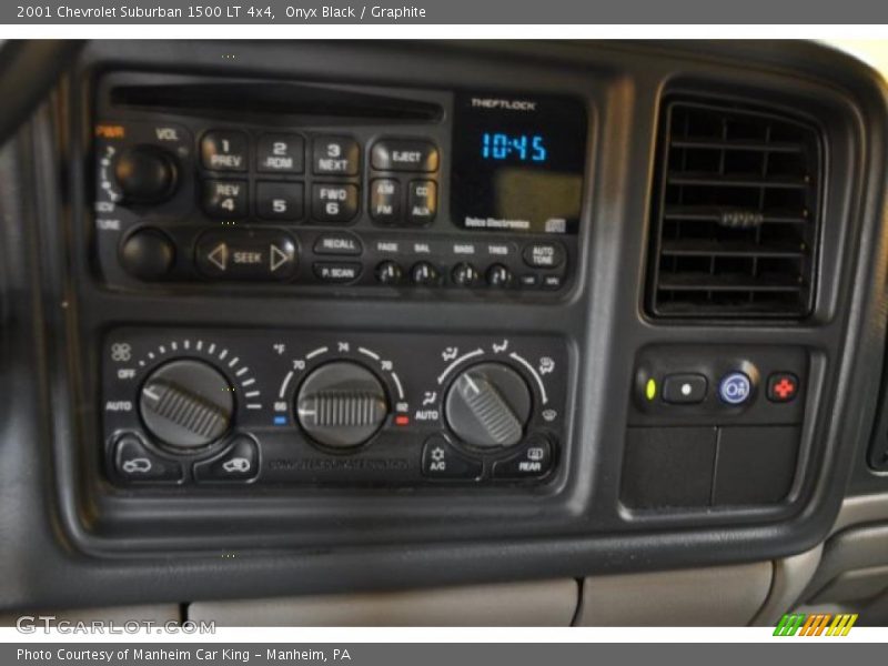 Onyx Black / Graphite 2001 Chevrolet Suburban 1500 LT 4x4