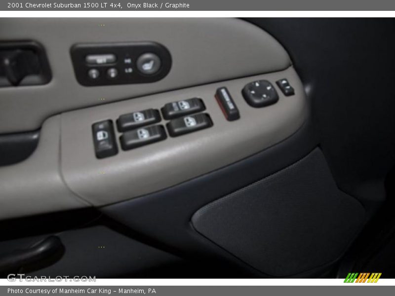Onyx Black / Graphite 2001 Chevrolet Suburban 1500 LT 4x4