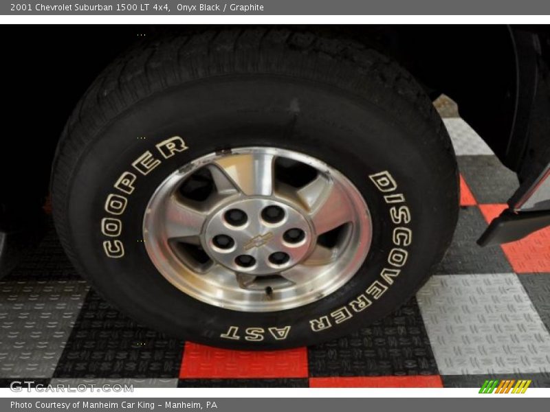 Onyx Black / Graphite 2001 Chevrolet Suburban 1500 LT 4x4
