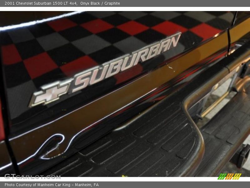 Onyx Black / Graphite 2001 Chevrolet Suburban 1500 LT 4x4
