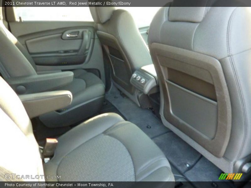 Red Jewel Metallic / Ebony/Ebony 2011 Chevrolet Traverse LT AWD