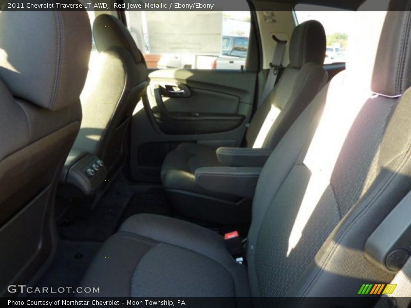 Red Jewel Metallic / Ebony/Ebony 2011 Chevrolet Traverse LT AWD