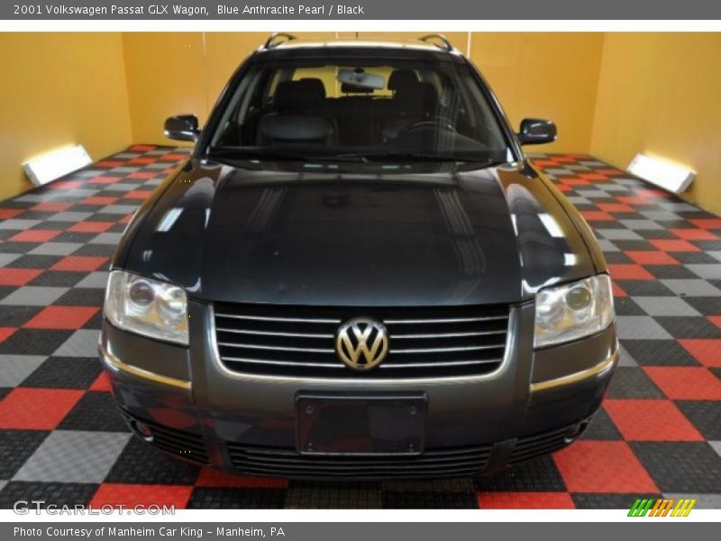 Blue Anthracite Pearl / Black 2001 Volkswagen Passat GLX Wagon