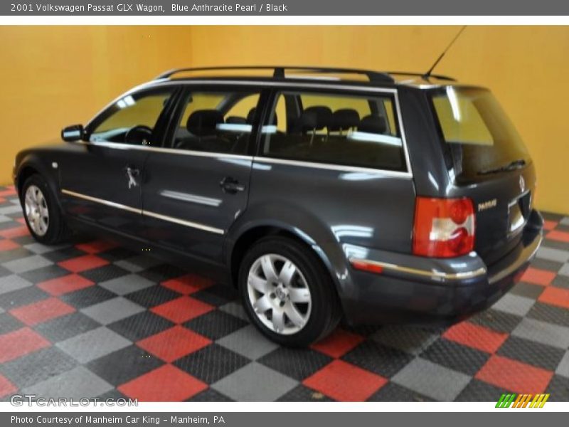 Blue Anthracite Pearl / Black 2001 Volkswagen Passat GLX Wagon