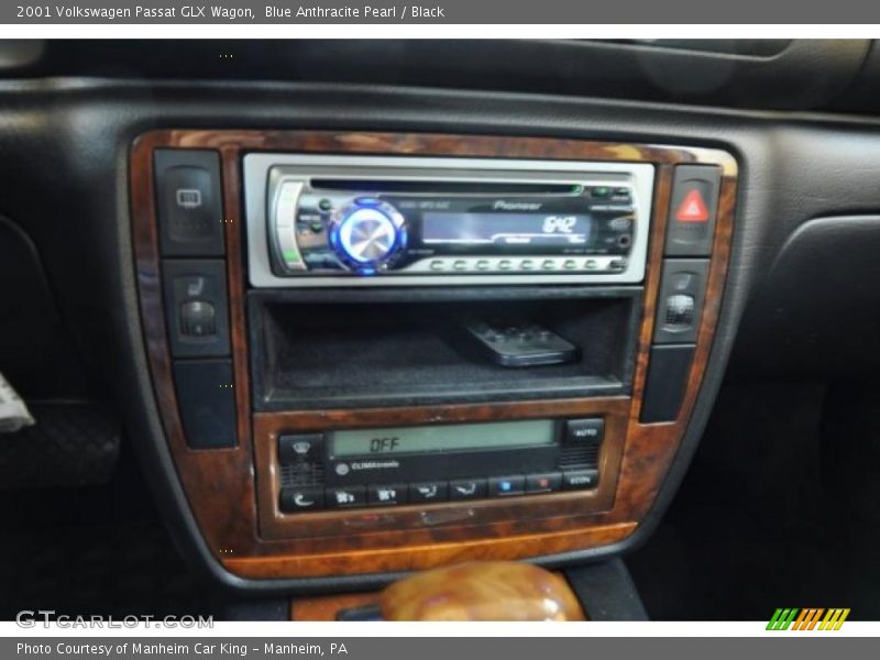 Blue Anthracite Pearl / Black 2001 Volkswagen Passat GLX Wagon