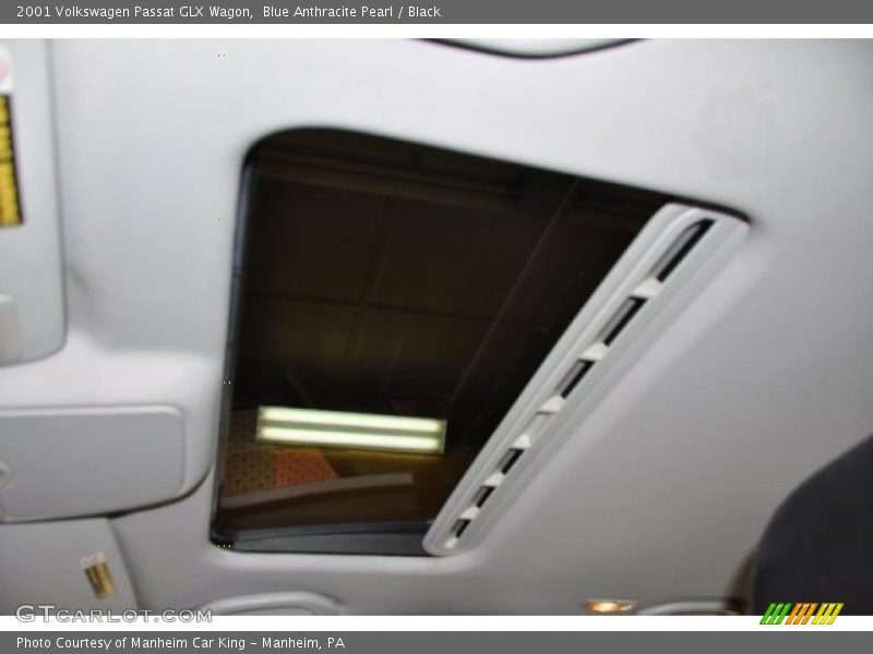 Blue Anthracite Pearl / Black 2001 Volkswagen Passat GLX Wagon