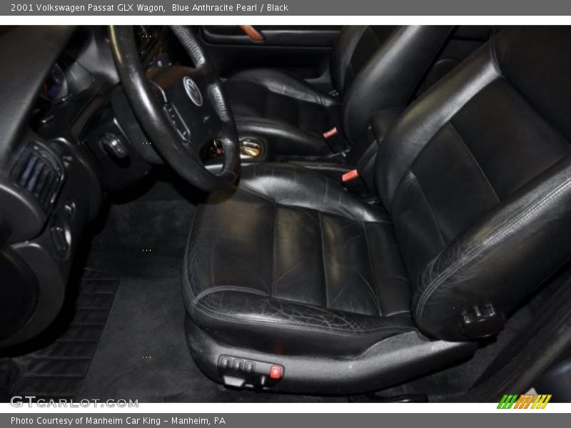 Blue Anthracite Pearl / Black 2001 Volkswagen Passat GLX Wagon