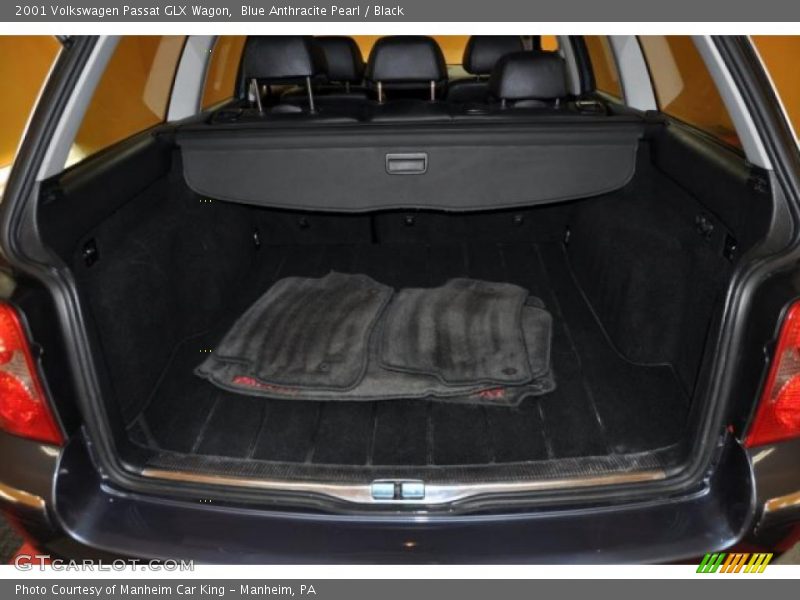 Blue Anthracite Pearl / Black 2001 Volkswagen Passat GLX Wagon