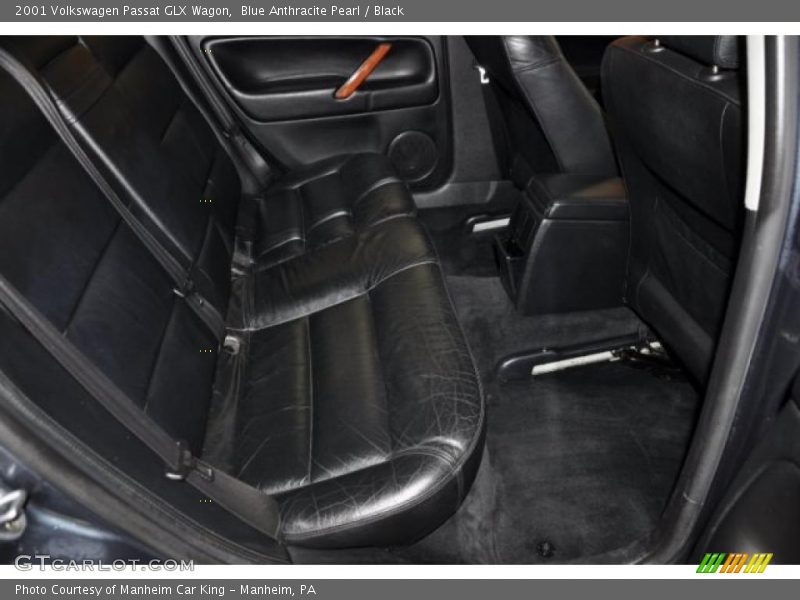 Blue Anthracite Pearl / Black 2001 Volkswagen Passat GLX Wagon