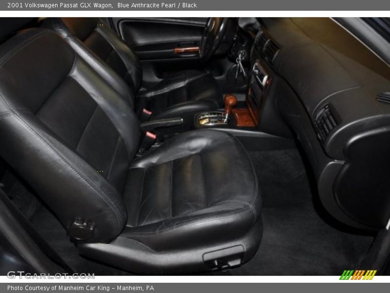 Blue Anthracite Pearl / Black 2001 Volkswagen Passat GLX Wagon