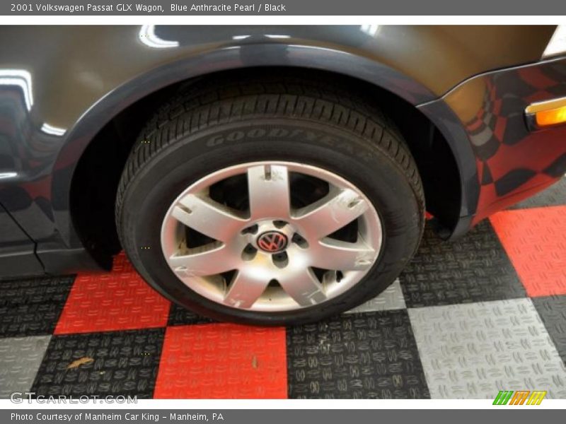 Blue Anthracite Pearl / Black 2001 Volkswagen Passat GLX Wagon