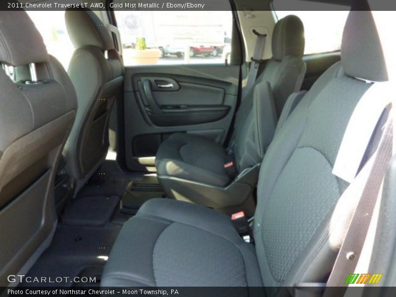 Gold Mist Metallic / Ebony/Ebony 2011 Chevrolet Traverse LT AWD