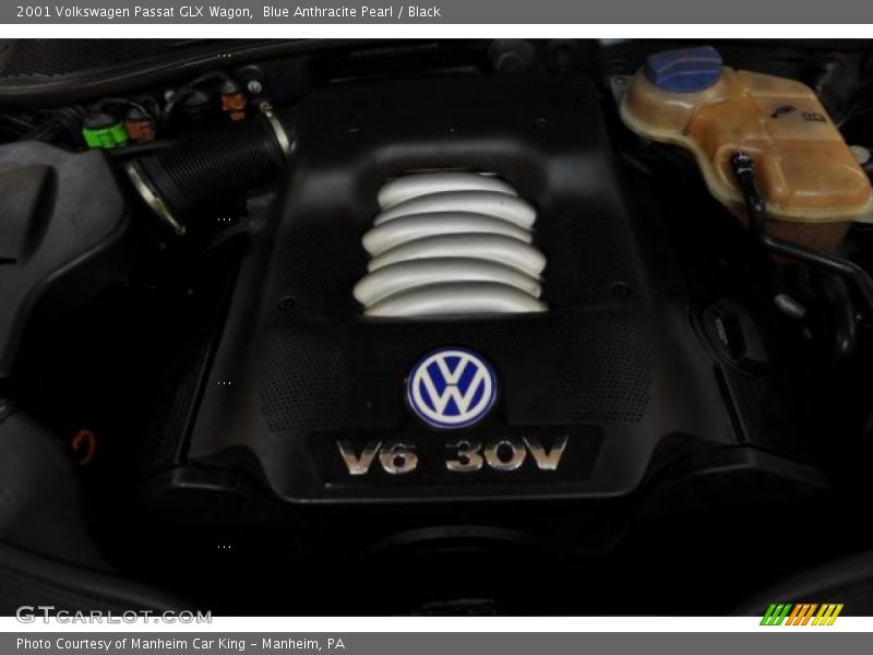 Blue Anthracite Pearl / Black 2001 Volkswagen Passat GLX Wagon