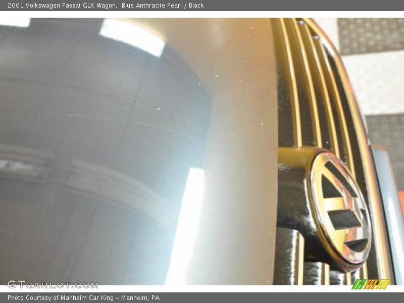 Blue Anthracite Pearl / Black 2001 Volkswagen Passat GLX Wagon