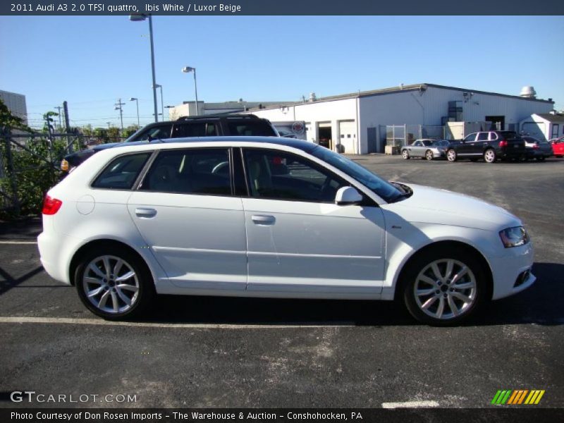 Ibis White / Luxor Beige 2011 Audi A3 2.0 TFSI quattro
