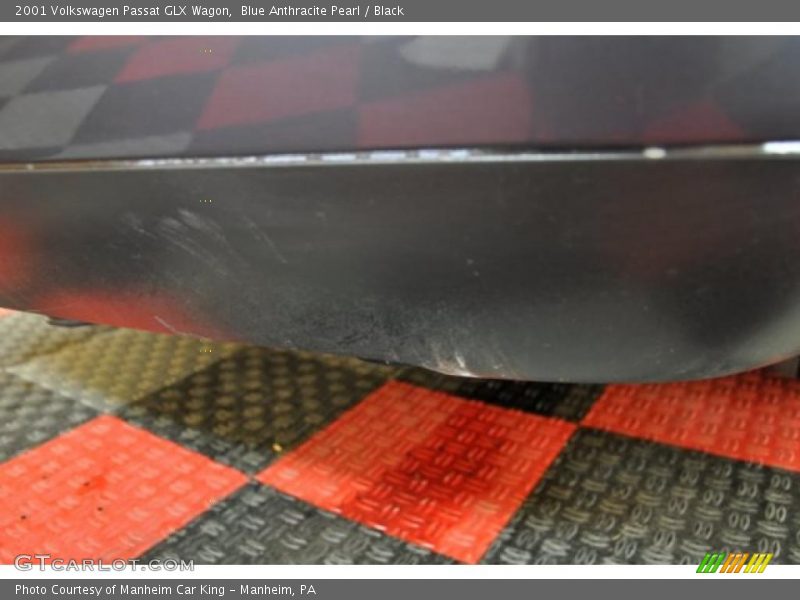 Blue Anthracite Pearl / Black 2001 Volkswagen Passat GLX Wagon