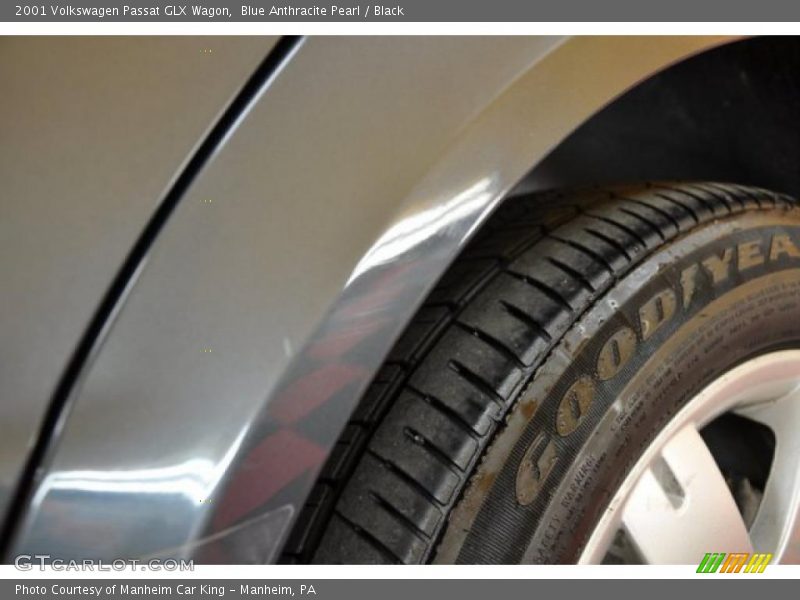 Blue Anthracite Pearl / Black 2001 Volkswagen Passat GLX Wagon