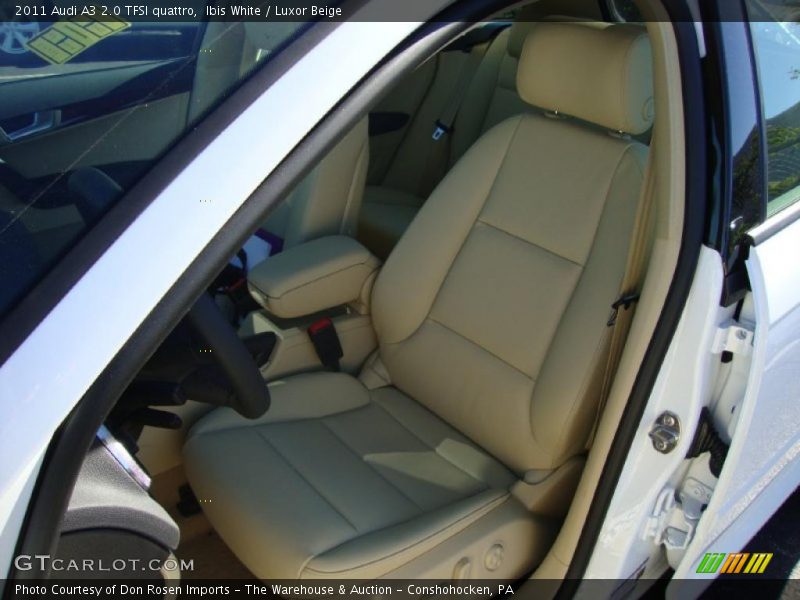Ibis White / Luxor Beige 2011 Audi A3 2.0 TFSI quattro