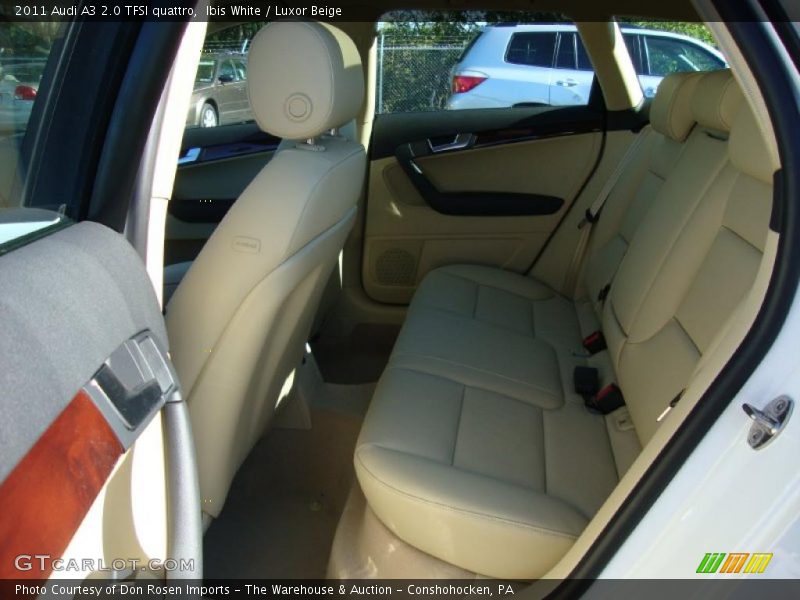 Ibis White / Luxor Beige 2011 Audi A3 2.0 TFSI quattro