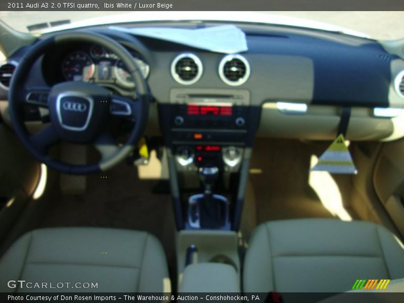 Ibis White / Luxor Beige 2011 Audi A3 2.0 TFSI quattro